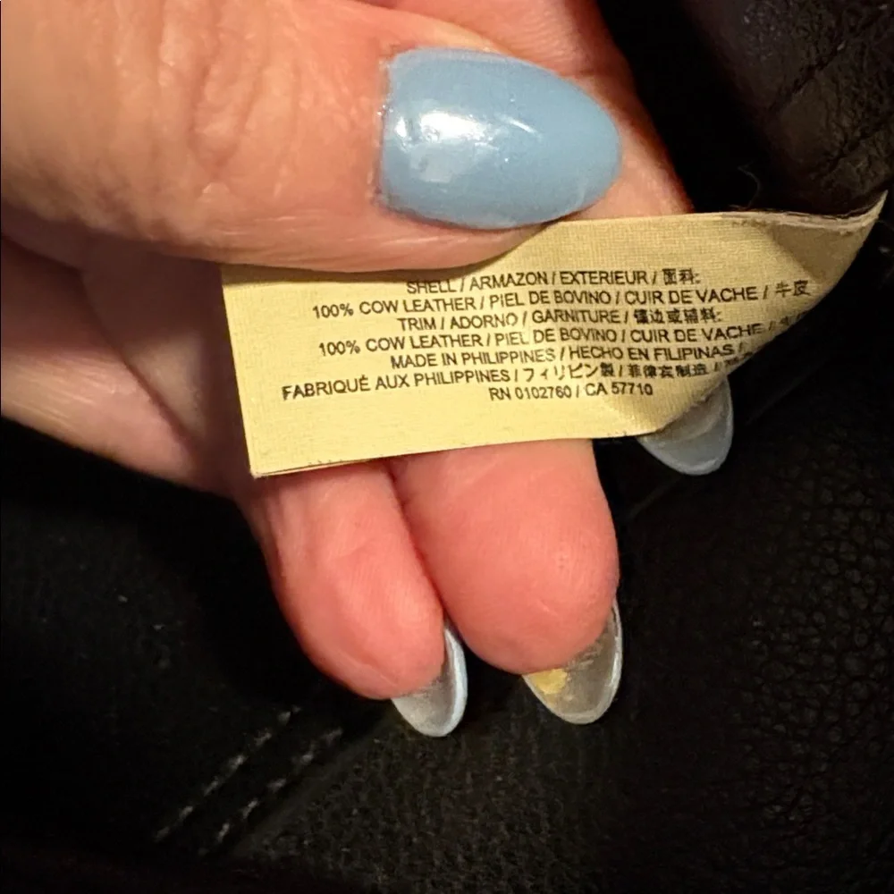 Kate Spade Metallic and Black Reversible Tote